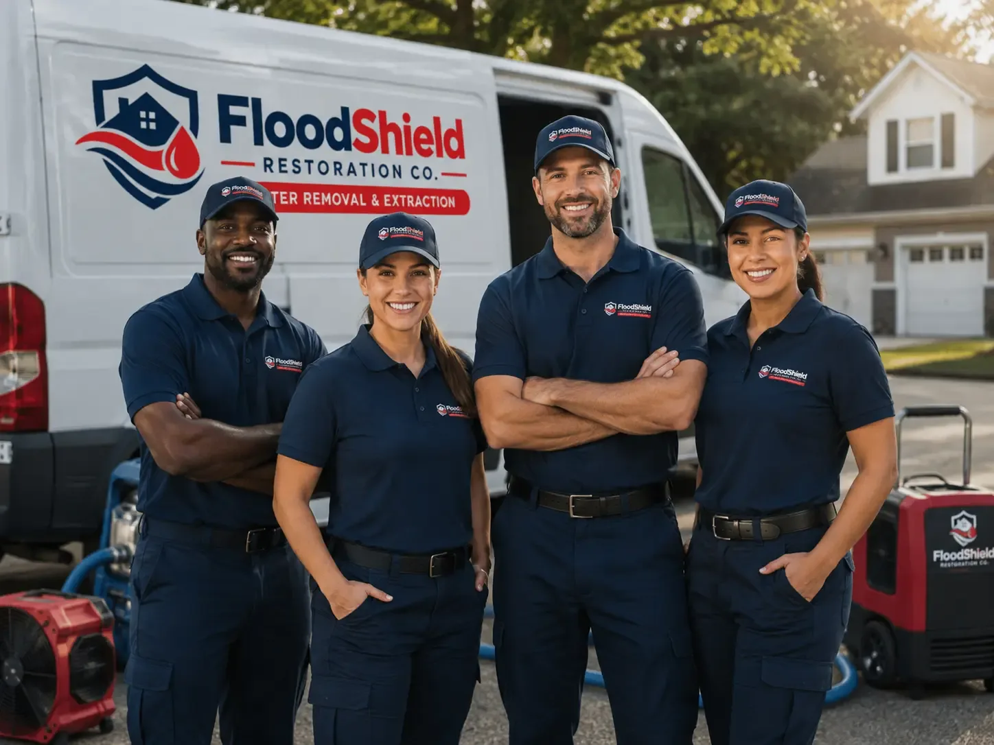Flood Damage Restoration company in Horntown, VA